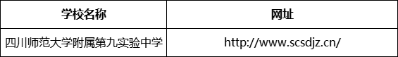 廣安市四川師范大學(xué)附屬第九實(shí)驗(yàn)中學(xué)網(wǎng)址是什么？