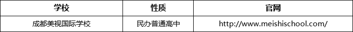 成都市成都美視國際學(xué)校官網(wǎng)、網(wǎng)址、官方網(wǎng)站